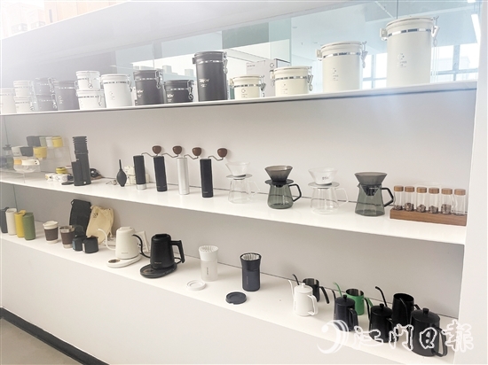 “江門制造”咖啡器具獲青睞。