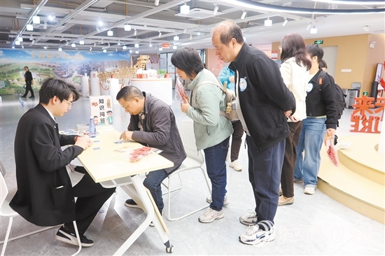 活動中，各位人才參與互動小游戲。