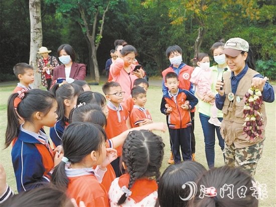 東湖公園舉辦科普活動(dòng)。
