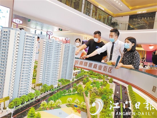 5月，多個(gè)項(xiàng)目推新或加推，使江門樓市熱度持續(xù)提升。