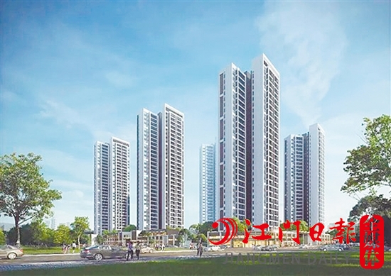 中核·和悅府項目效果圖。